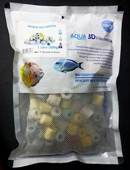 FILTER – MEDIA – Cube – One – Mixed – Bio – Media – 1l 600gms