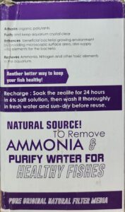 Aquatic Remedies Bio Filtron Zeolite – 650ml / 500g - Gallery Image