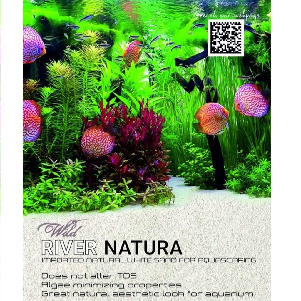 Substrate - Aquatic Remedies - Wild River Sand Natural  | 5kg pack