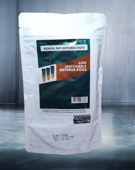 Bengal Bay Artemia Cysts Fish Food – 100gm