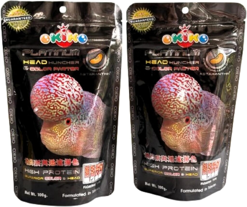 Okiko Platinum – Premium Flowerhorn Fish Food