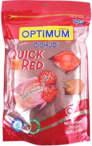 Optimum Cichlid Quick Red Fish Food 300g - Main View