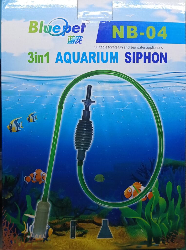 BluePet NB-04 – 3-in-1 Aquarium Siphon