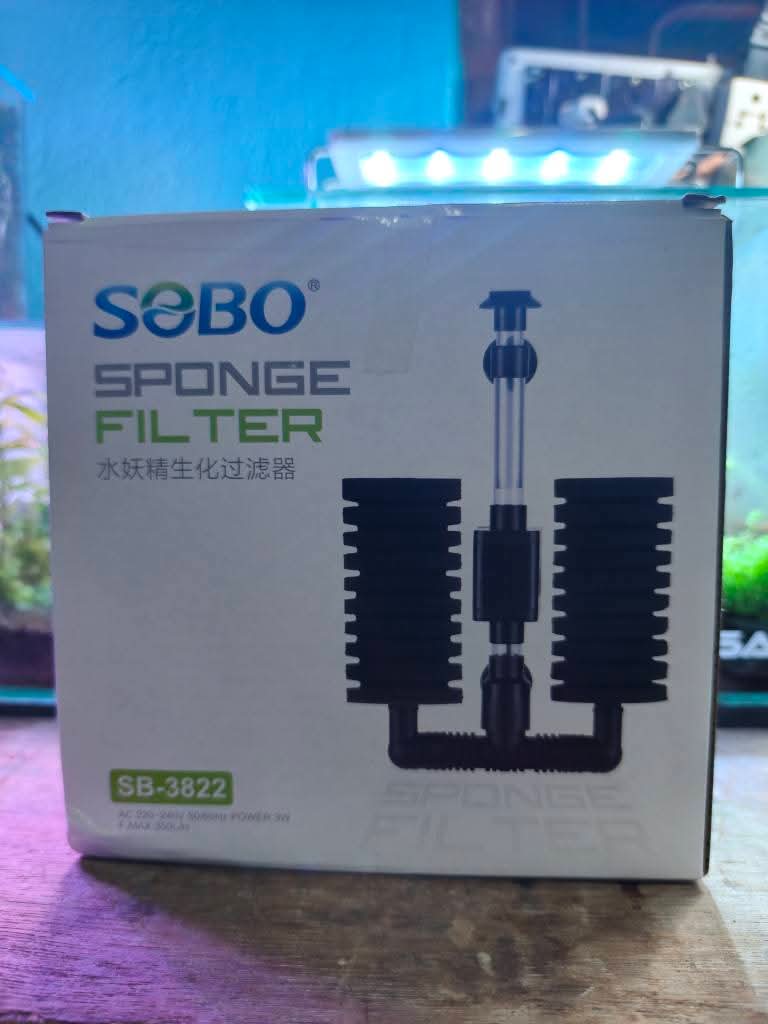 Sobo SB-3822 Sponge Filter with Pump
