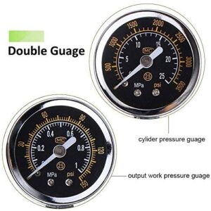 Mufan Dual Gauge CO₂ Regulator with Solenoid and Bubble Counter - Gallery Image