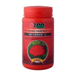 Azoo Parrot 9 in 1 Colour Pellets | 900ml | Floating Pellets for Parrot & Cichlid Fish