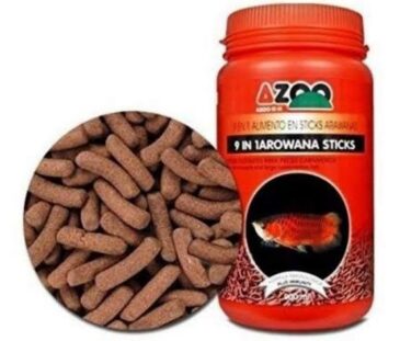 Azoo 9 in 1 Arowana Food Sticks | 900ml | Premium Floating Pellets for Arowana Fish